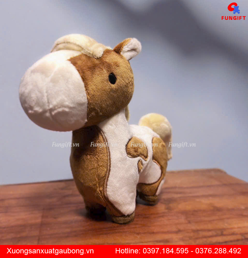 Quà tặng gấu bông hình con ngựa