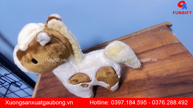 Quà tặng gấu bông ngựa vằn