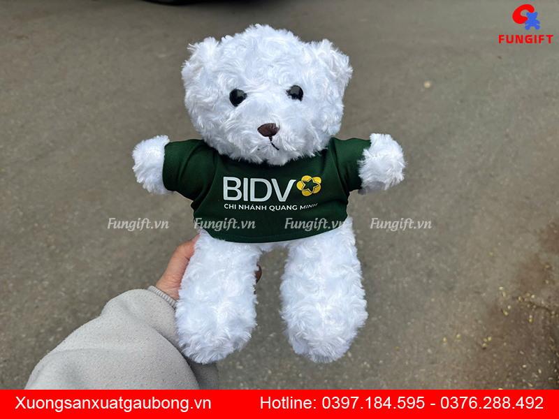 Xưởng sản xuất gấu bông in logo