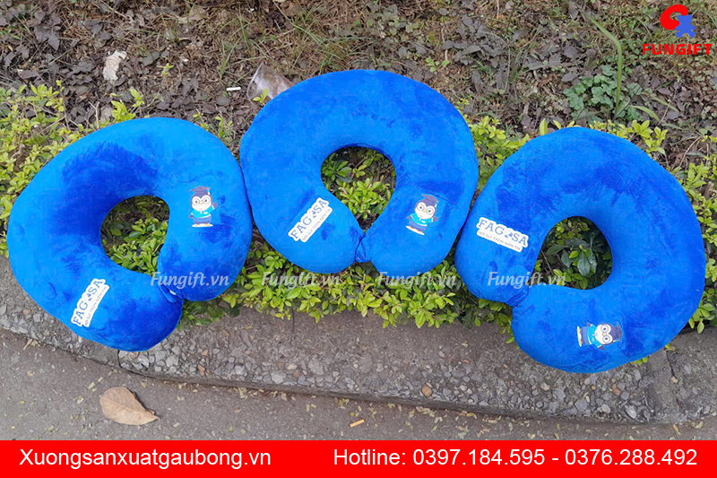 Xưởng sản xuất gối chữ U, gối kê cổ theo yêu cầu