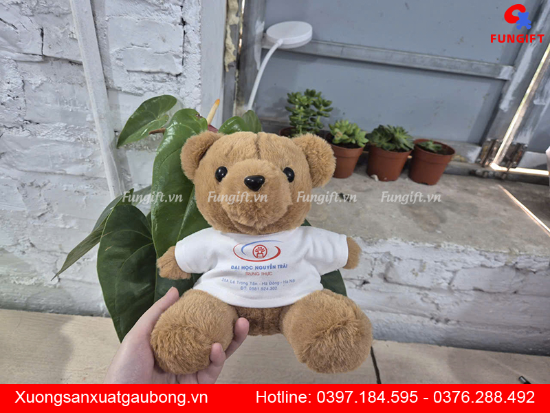 Cung cấp gấu bông in số lượng lớn