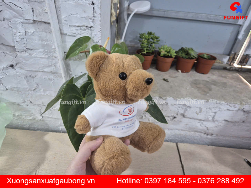 Đặt in gấu bông giá rẻ