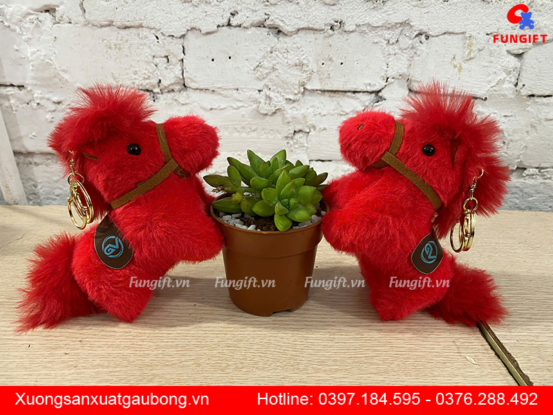 Mẫu móc khóa ngựa in giá rẻ