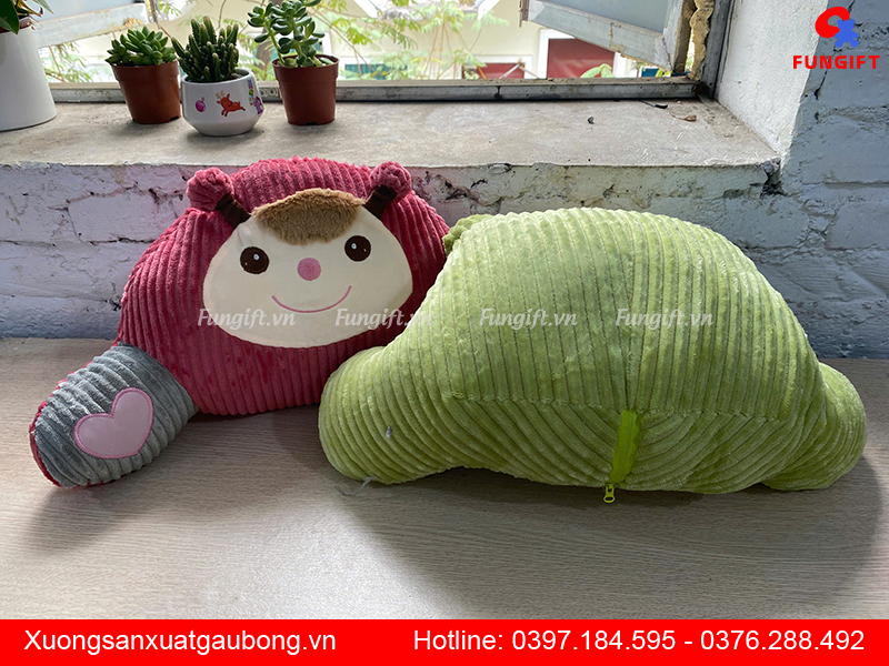 Sản xuất gấu tựa lưng văn phòng