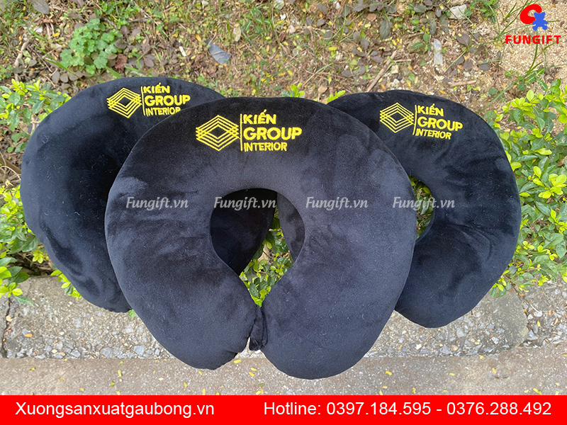 Xưởng thêu gối kê cổ chữ U giá rẻ