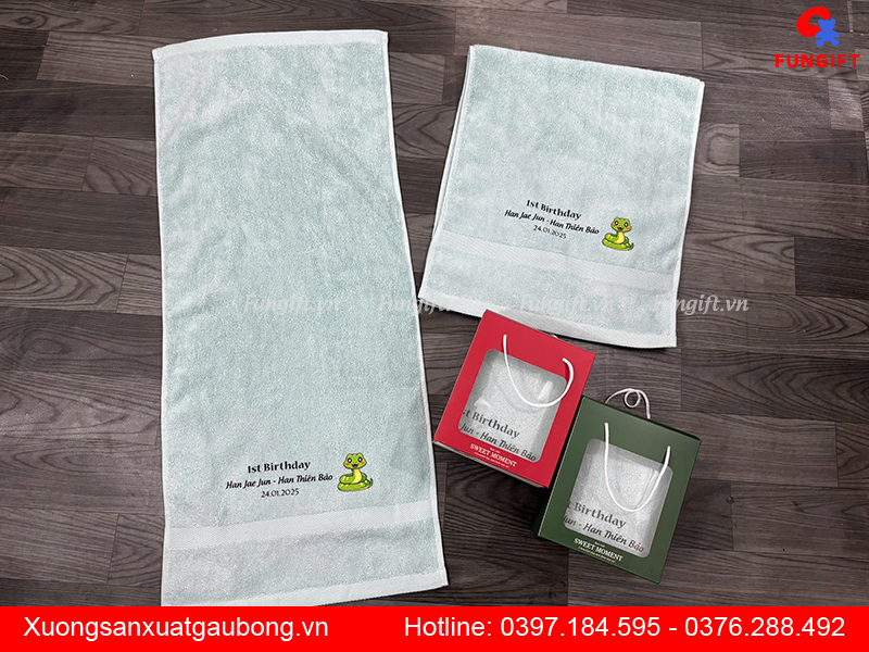 In khăn theo yêu cầu