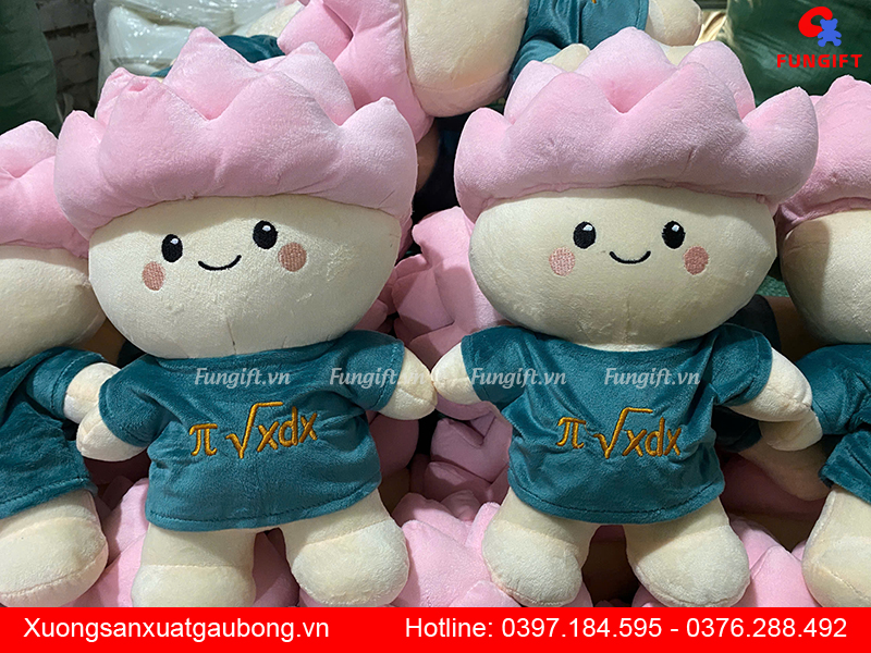 Đặt hàng gấu hoa sen số lượng lớn