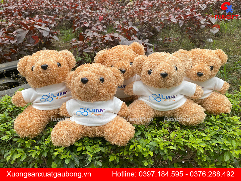 Đặt in gấu bông số lượng lớn