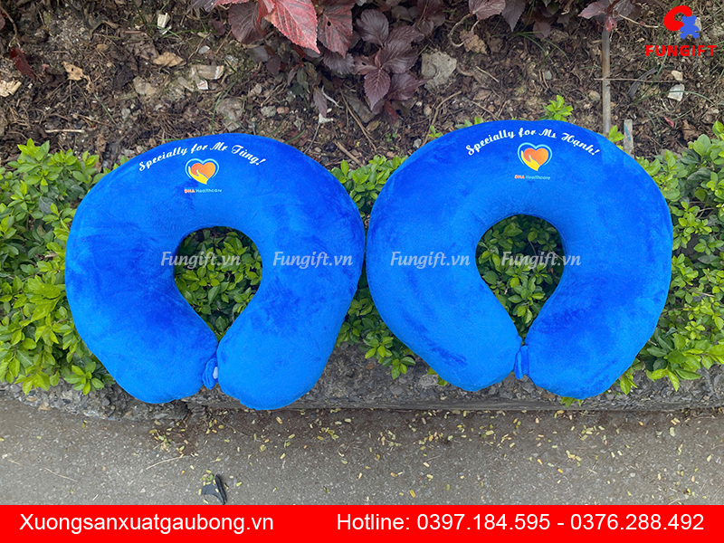 Đặt in gối kê cổ chữ U giá rẻ
