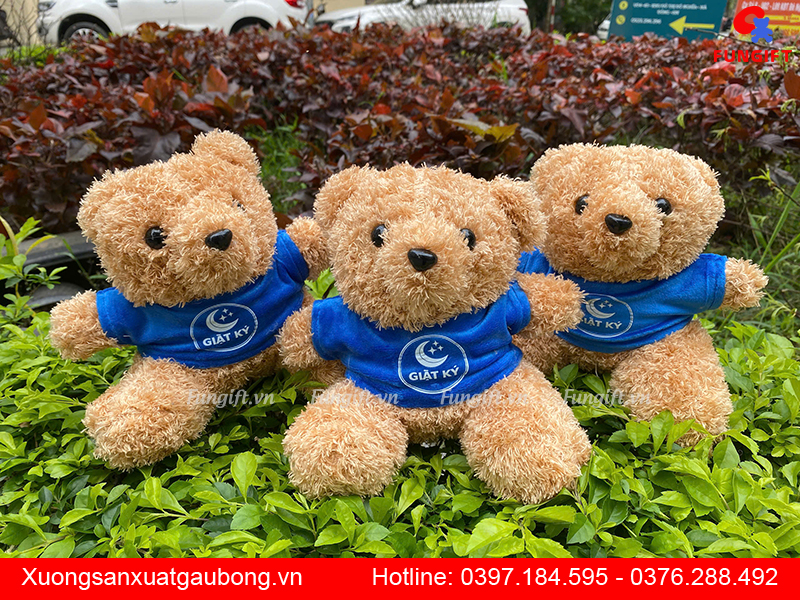 In logo gấu bông làm quà tặng