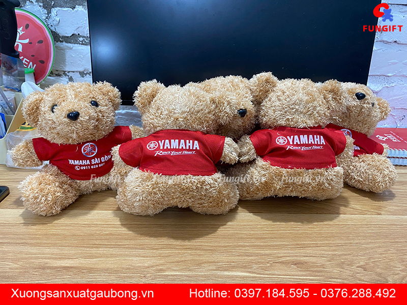 Xưởng in gấu bông tại Hà Nội