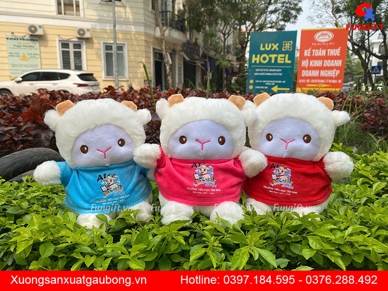 Đặt làm gấu bông theo yêu cầu Hà Nội