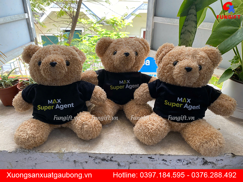 Đặt làm gấu bông theo yêu cầu Hà Nội