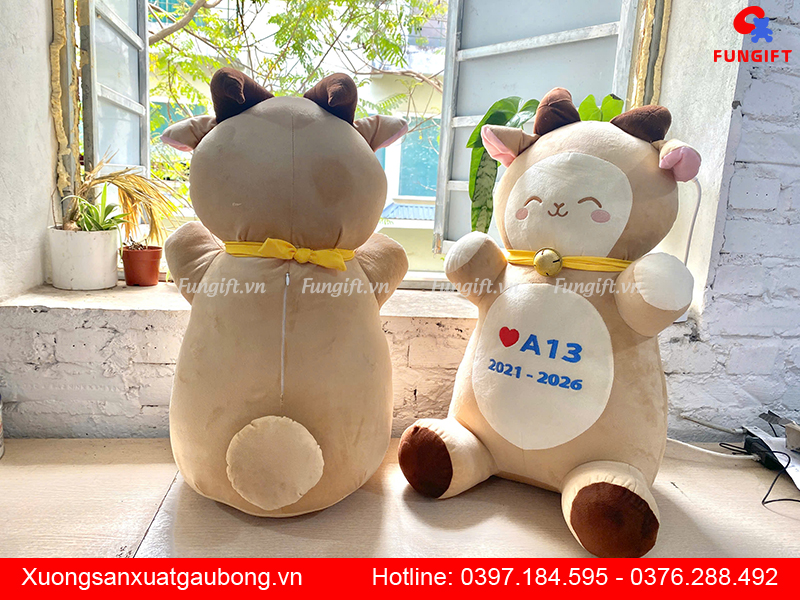 Đặt làm gấu bông theo yêu cầu Hà Nội