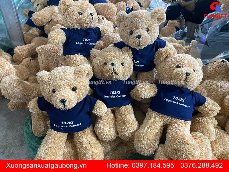 Đặt làm gấu bông theo yêu cầu Hà Nội
