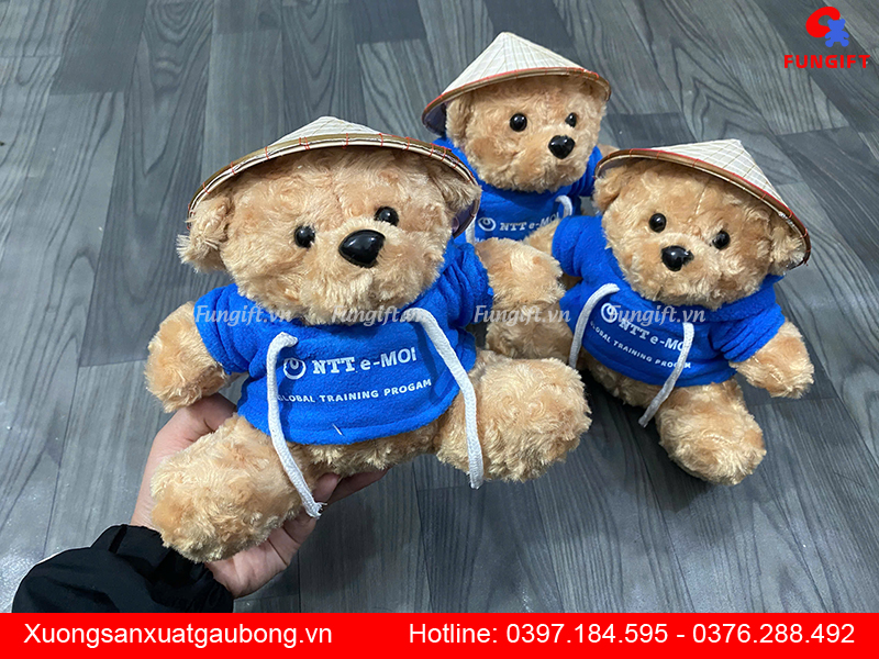 Đặt làm gấu bông theo yêu cầu Hà Nội