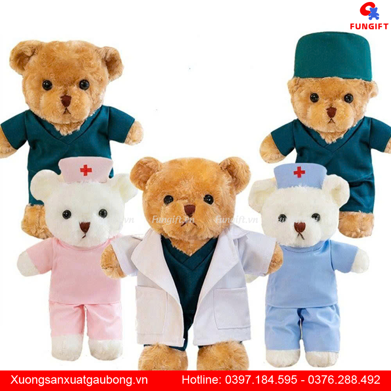 Gấu bông quà tặng bệnh viện