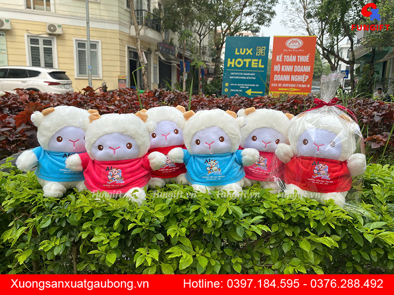 Làm gấu bông theo yêu cầu số lượng ít