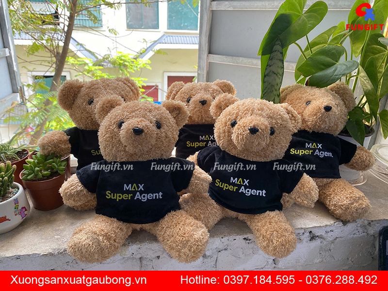 Làm gấu bông theo yêu cầu số lượng ít