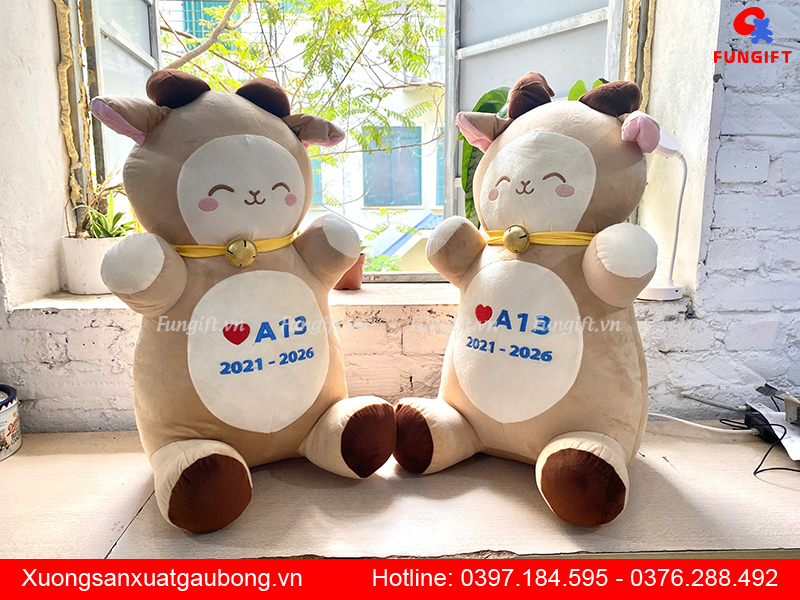 Làm gấu bông theo yêu cầu