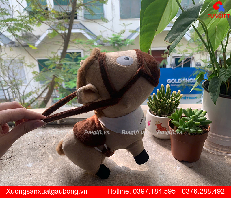 Làm gấu bông thương hiệu cho doanh nghiệp