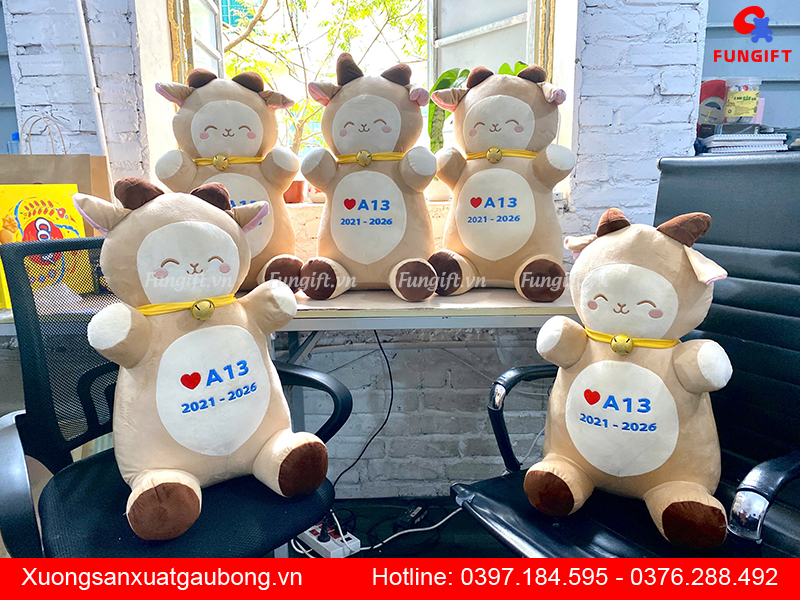 Xưởng làm gấu bông theo yêu cầu