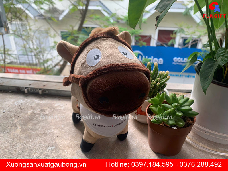 Xưởng làm ngựa bông theo yêu cầu giá rẻ