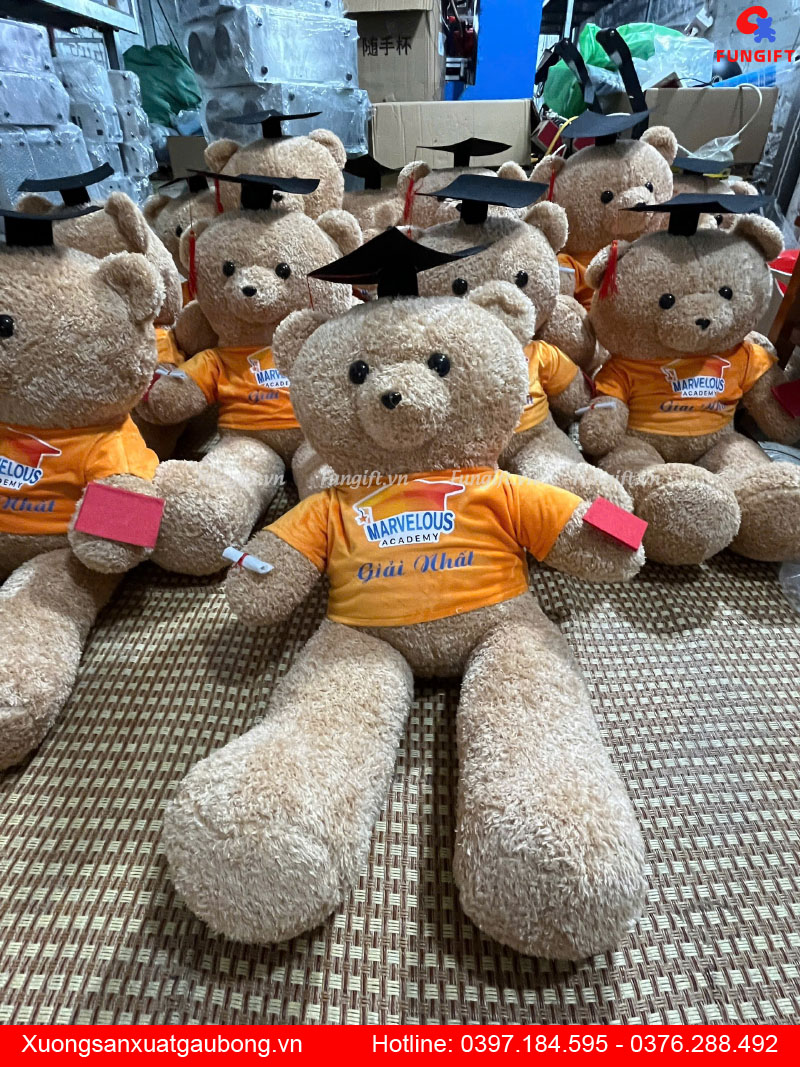 Báo giá sản xuất gấu theo yêu cầu