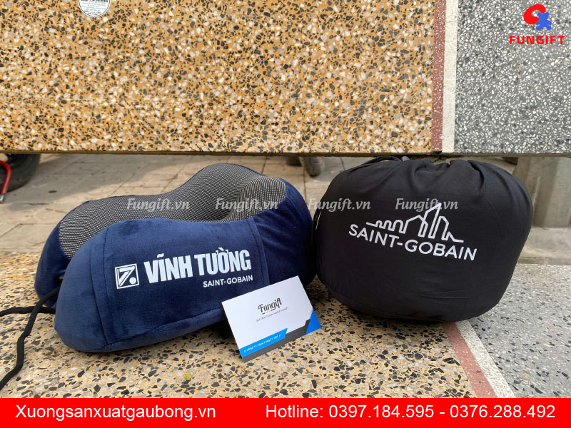 Cung cấp gối kê cổ in logo giá rẻ