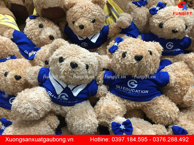 Đặt in gấu bông số lượng lớn