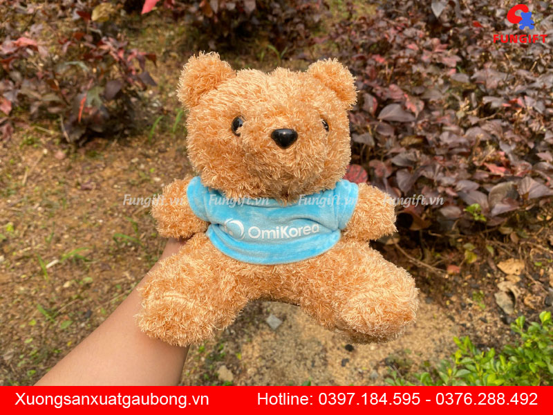Gấu bông in logo công ty