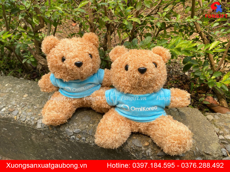 In logo gấu bông theo yêu cầu