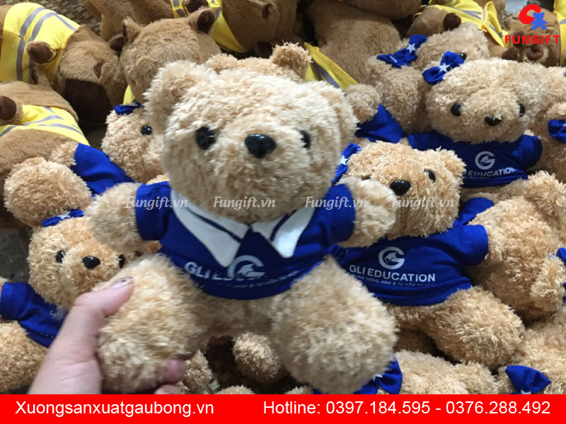 In logo gấu bông theo yêu cầu