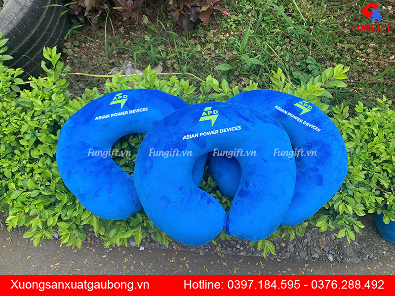 Mẫu gối kê cổ du lịch in logo