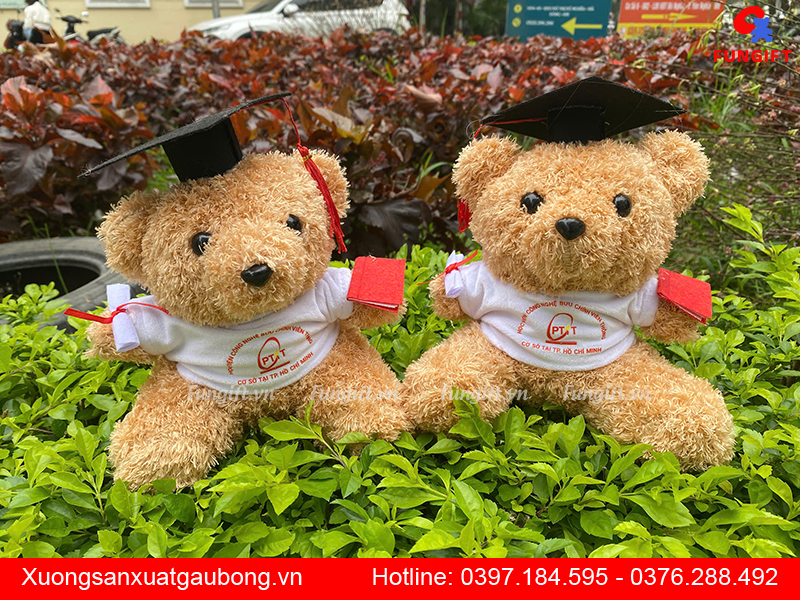 Nhận in gấu cử nhân số lượng lớn