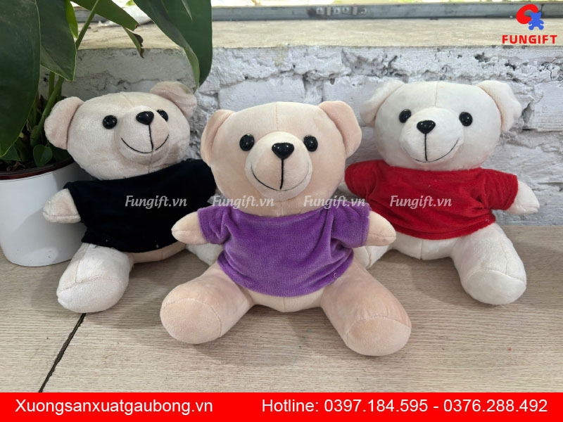 Quà tặng gấu bông in logo