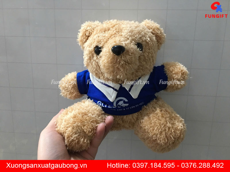 Sản xuất gấu bông in tên công ty