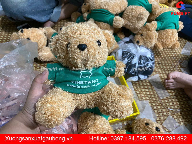 Xưởng in gấu sản xuất Hà Nội