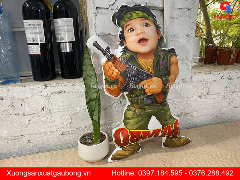 Xưởng làm gấu in chuyển nhiệt