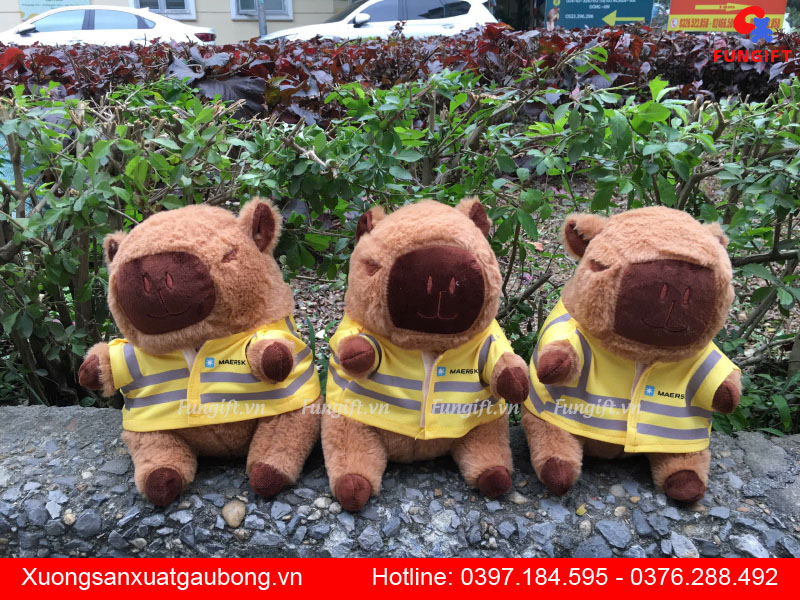 Xưởng sản xuất gấu capybara Hà Nội