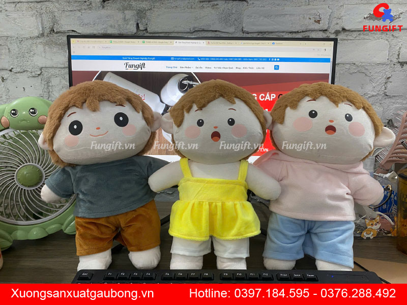 Đặt làm gấu bông theo yêu cầu Hà Nội