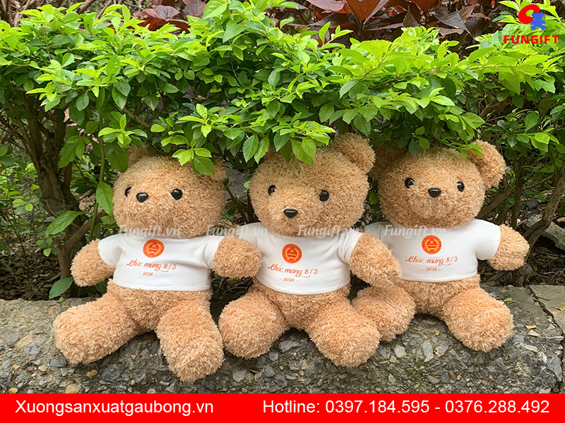 Đặt làm gấu bông theo yêu cầu Hà Nội