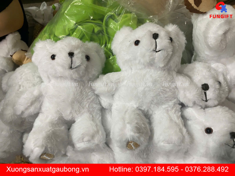 Gấu bông in logo theo yêu cầu