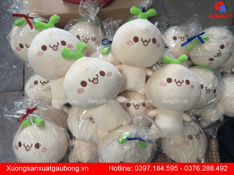 Gấu bông rau mầm
