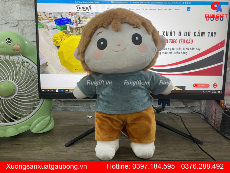 Gấu bông sản xuất theo yêu cầu