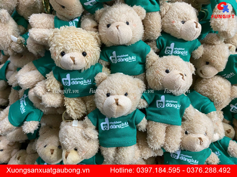 Móc khoá gấu bông số lượng lớn