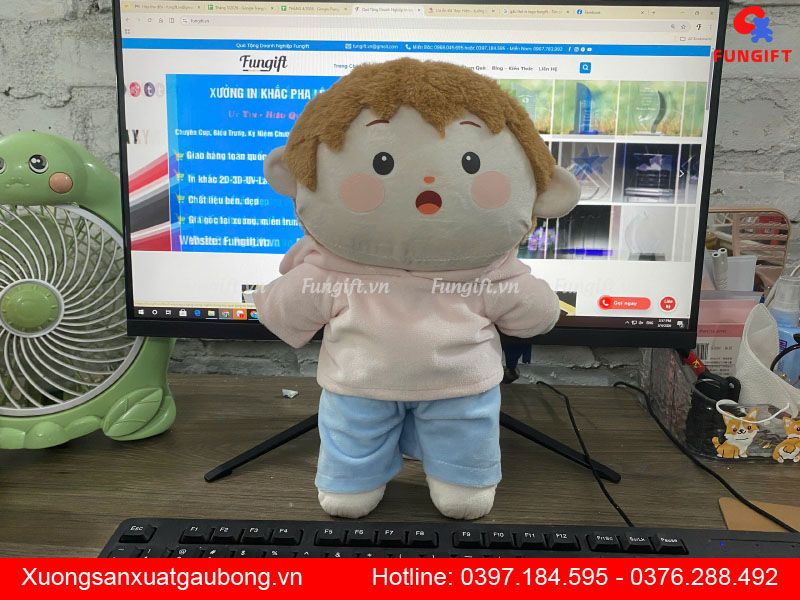 Sản xuất gấu bông Doll