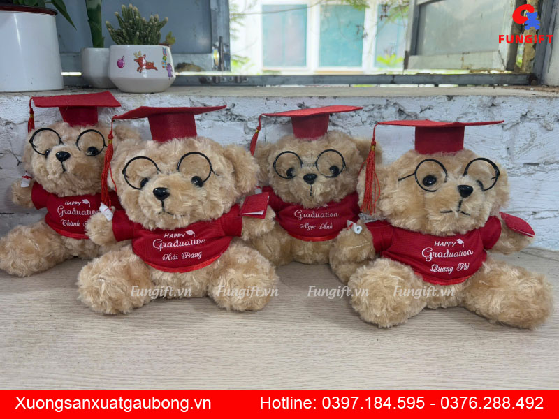 Sản xuất gấu bông tốt nghiệp