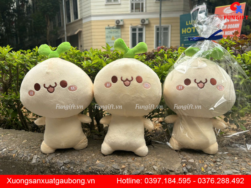 Thú nhồi bông rau mầm