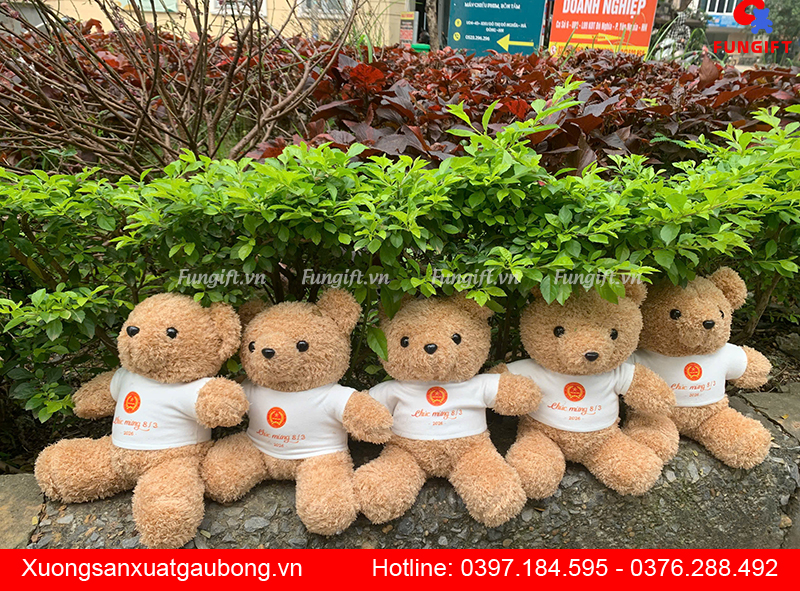 Xưởng sản xuất gấu bông theo yêu cầu giá rẻ Hà Nội